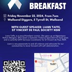 Hunter White Ribbon Breakfast IMAGE
